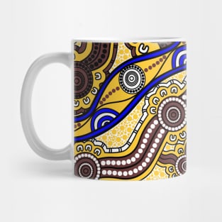 Aboriginal Art - Welcome To Country Mug